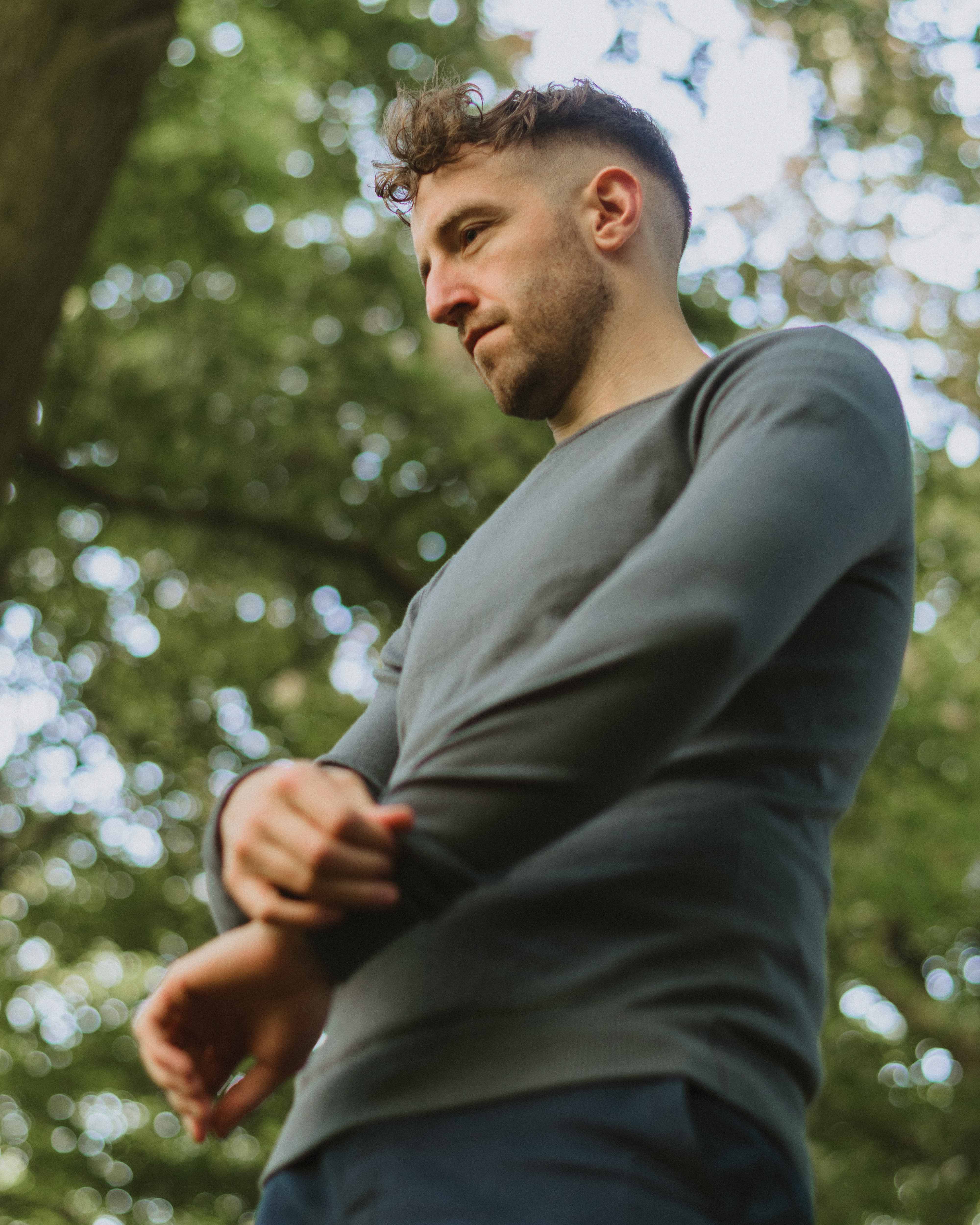 Grey merino outlet jumper